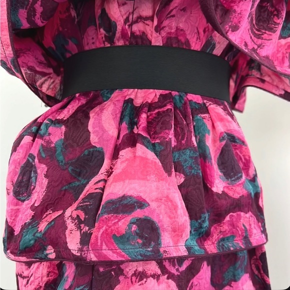 Lanvin for H&M NWT Floral Tiered Dress - Picture 6 of 8